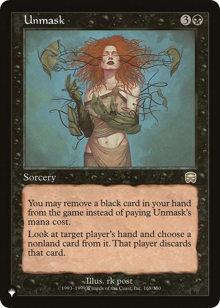 Unmask (168/350) [The List]