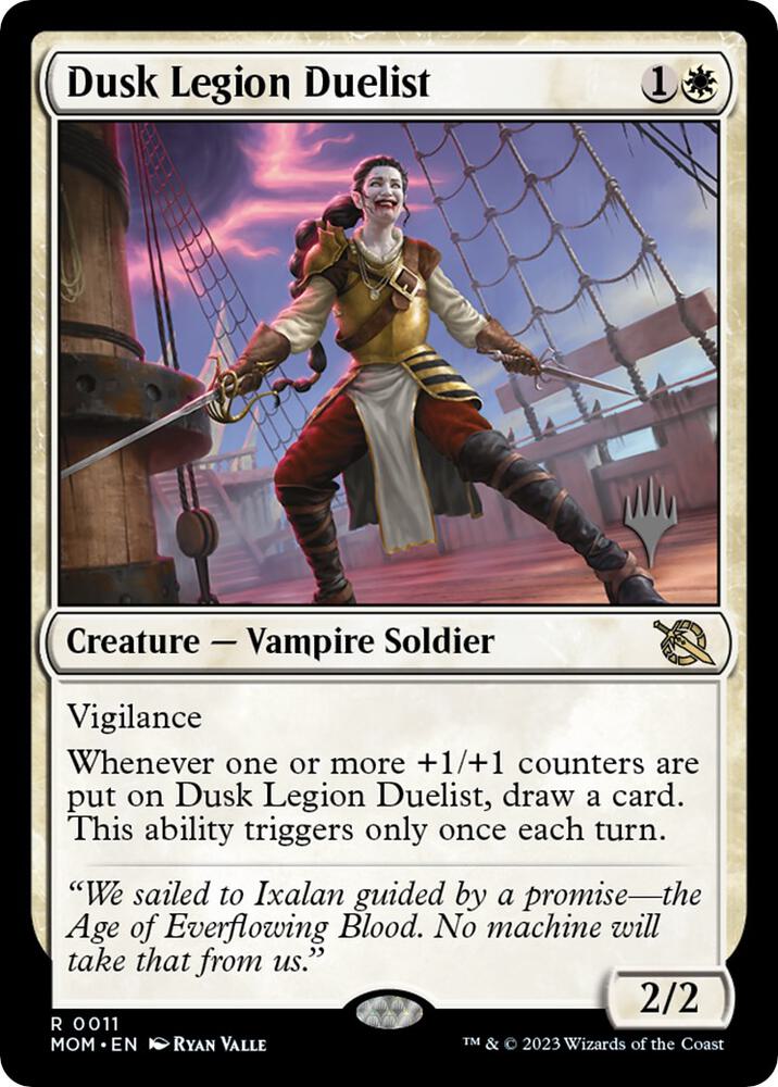 Dusk Legion Duelist (11) [March of the Machine Promos]