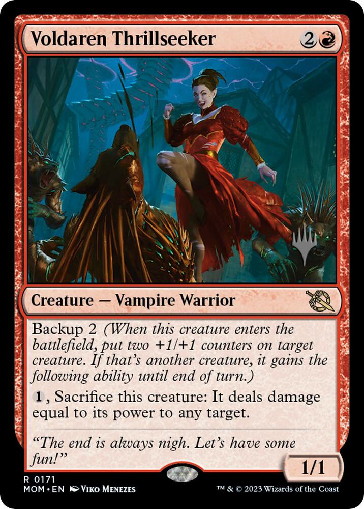Voldaren Thrillseeker (171) [March of the Machine Promos]