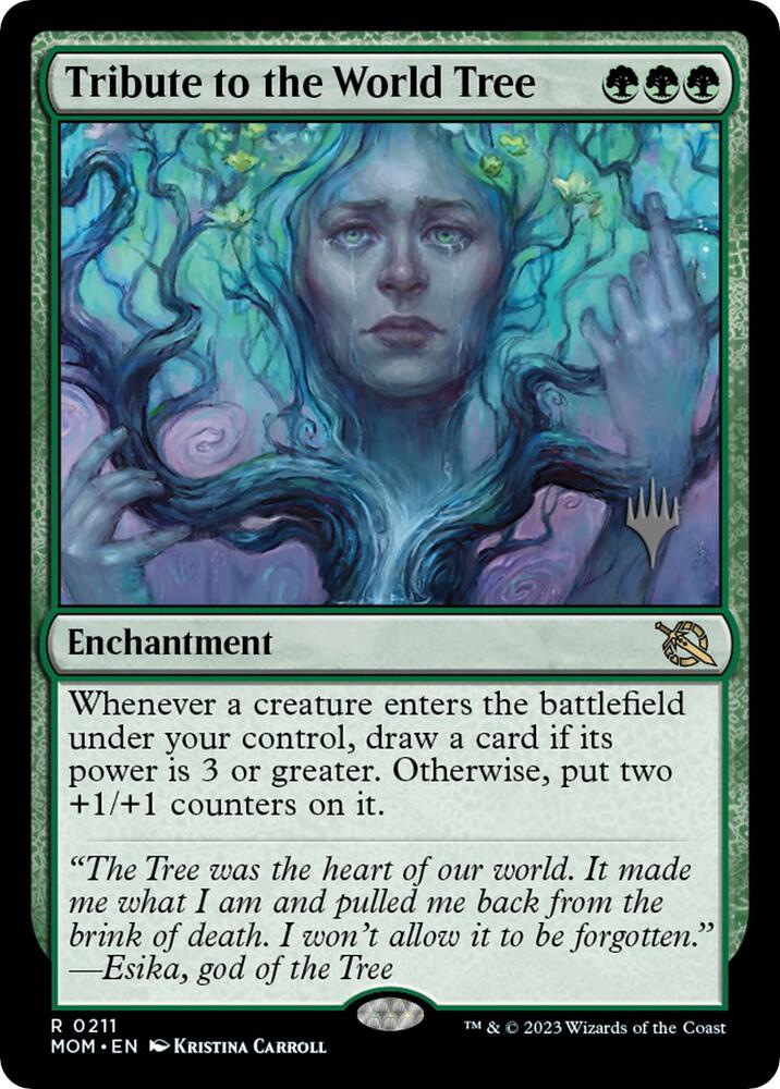 Tribute to the World Tree (211) [March of the Machine Promos]