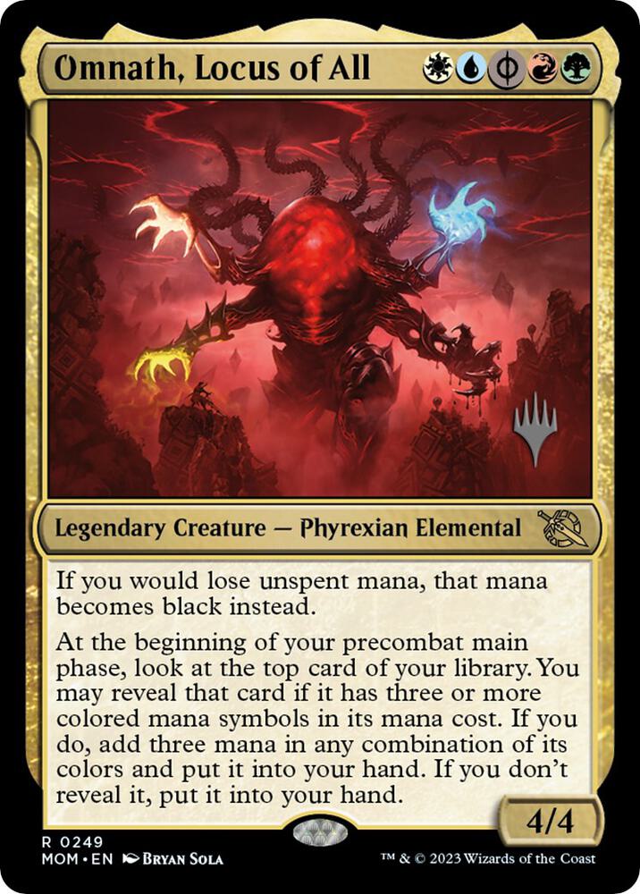 Omnath, Locus of All (249) [March of the Machine Promos]