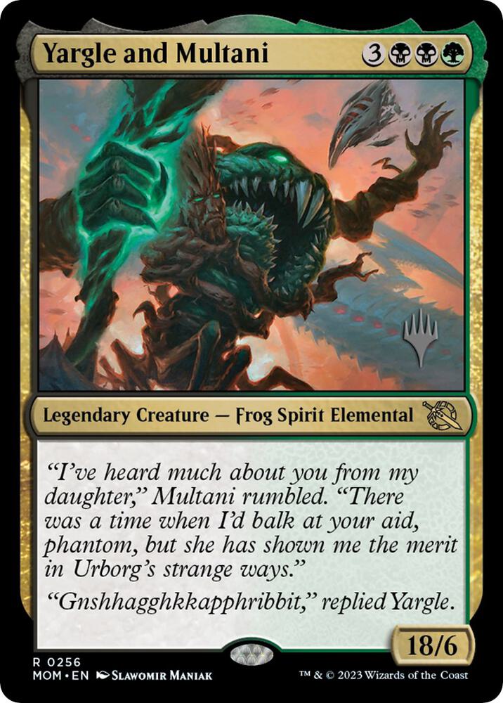 Yargle and Multani (256) [March of the Machine Promos]