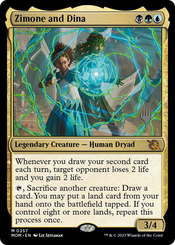 Zimone and Dina (257) [March of the Machine Promos]