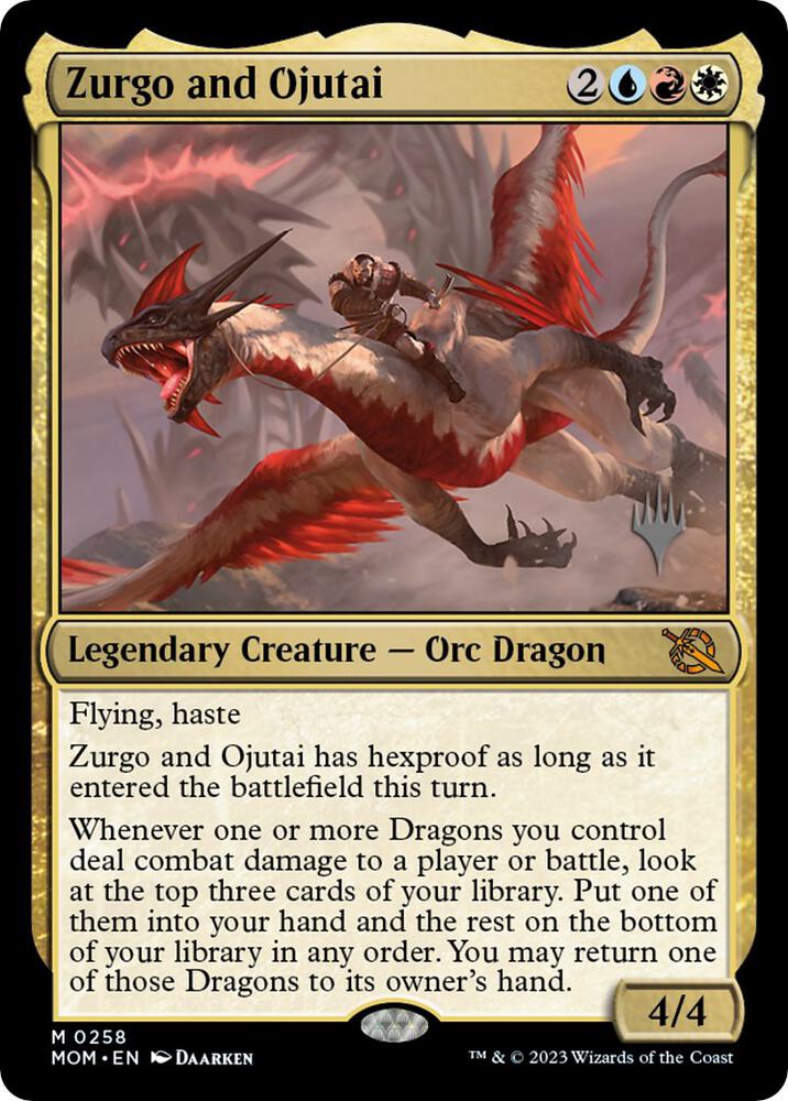Zurgo and Ojutai (258) [March of the Machine Promos]