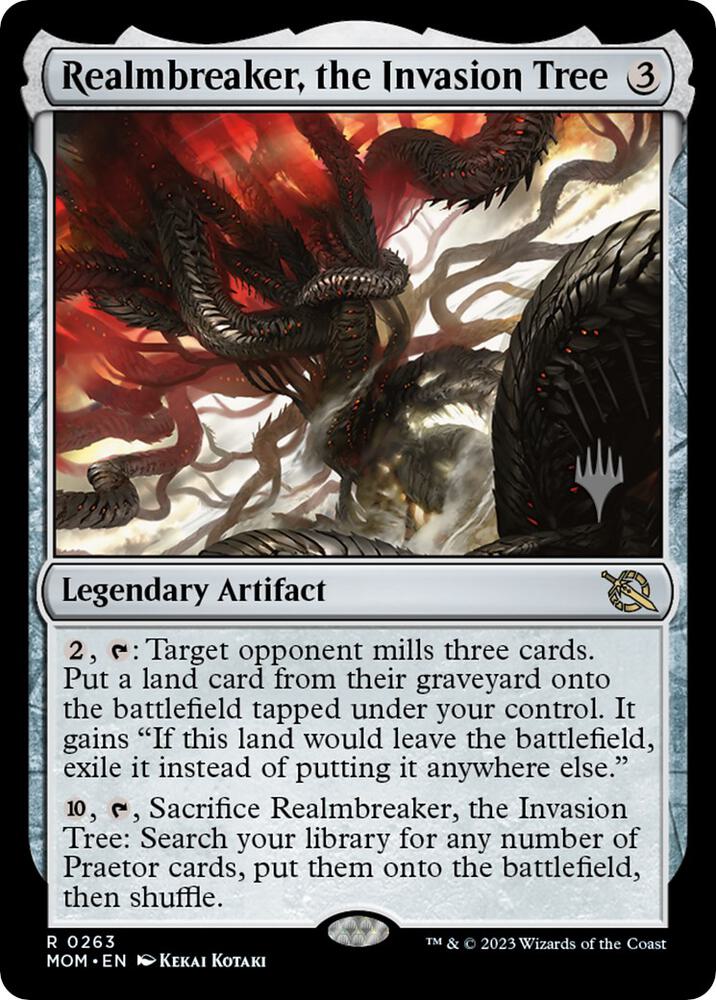 Realmbreaker, the Invasion Tree (263) [March of the Machine Promos]