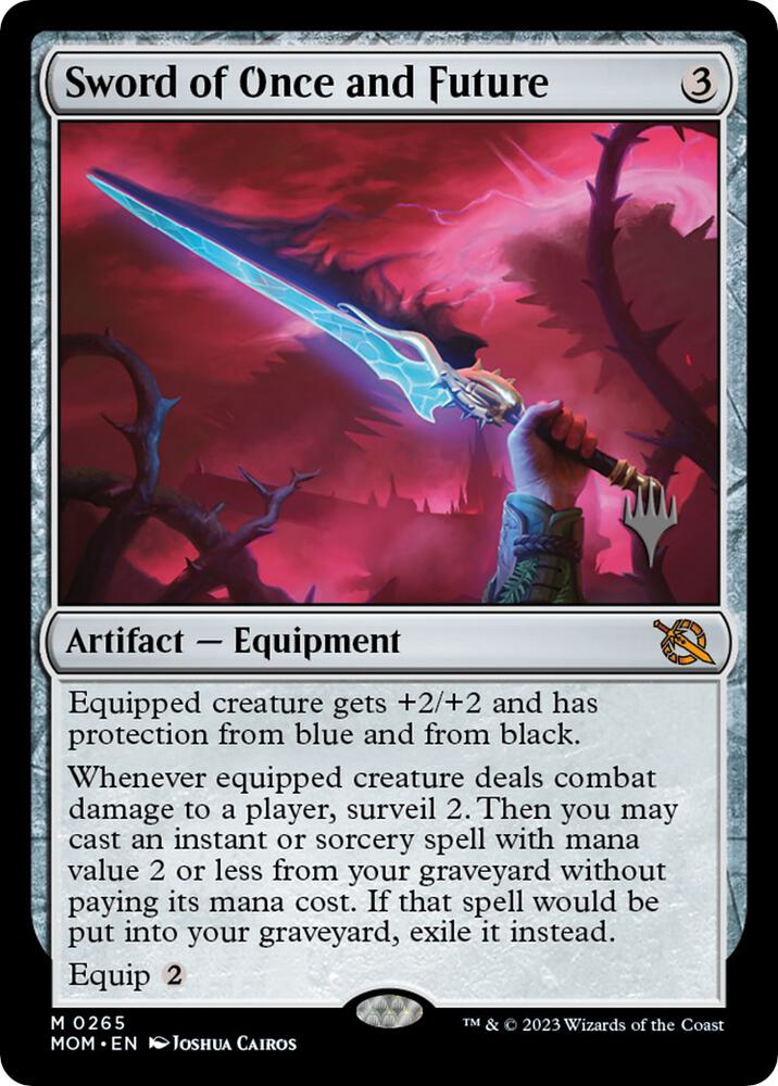 Sword of Once and Future (265) [March of the Machine Promos]
