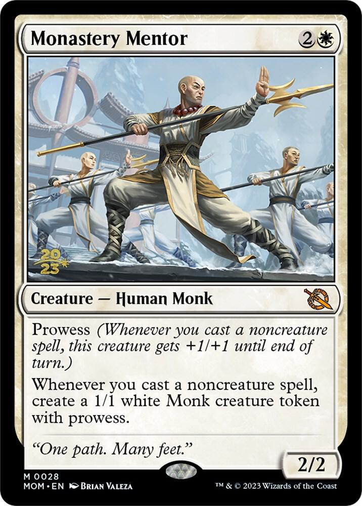 Monastery Mentor (28) [Prerelease Cards]