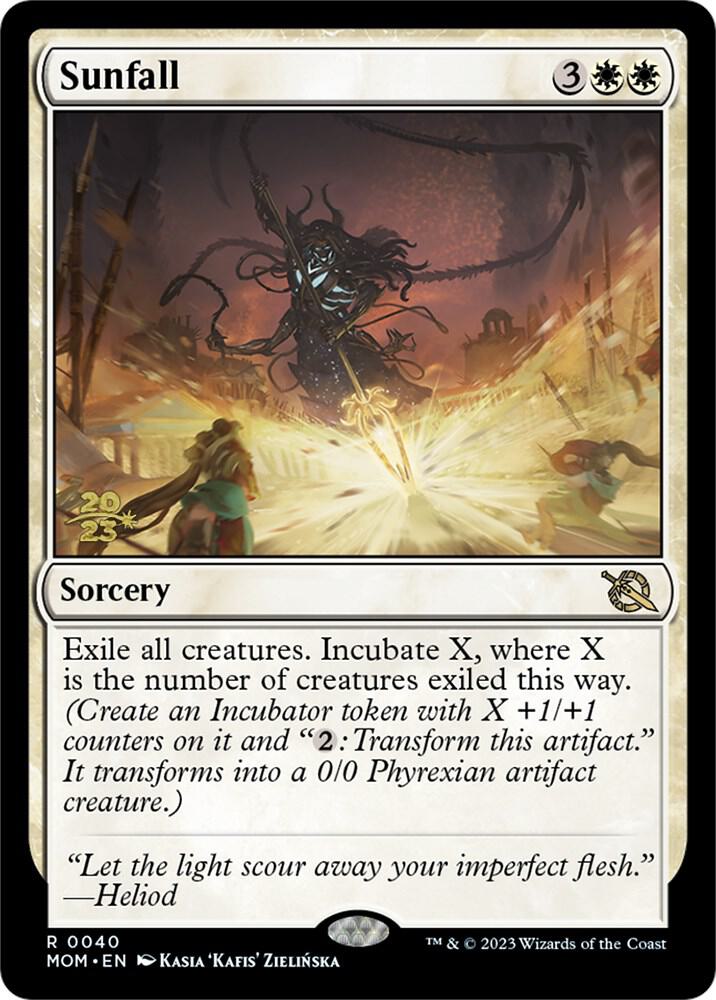Sunfall (40) [Prerelease Cards]
