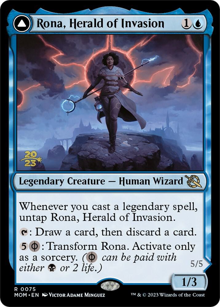 Rona, Herald of Invasion (75) [Prerelease Cards]
