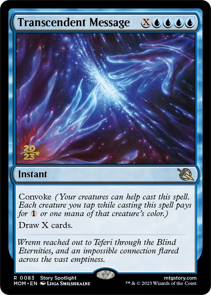 Transcendent Message (83) [Prerelease Cards]