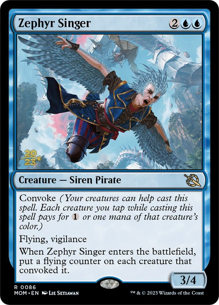Zephyr Singer (86) [Prerelease Cards]