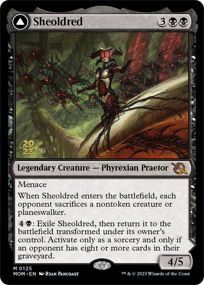 Sheoldred (125) [Prerelease Cards]