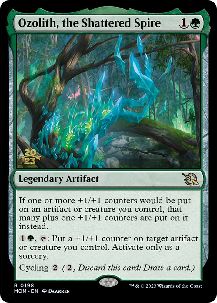 Ozolith, the Shattered Spire (198) [Prerelease Cards]