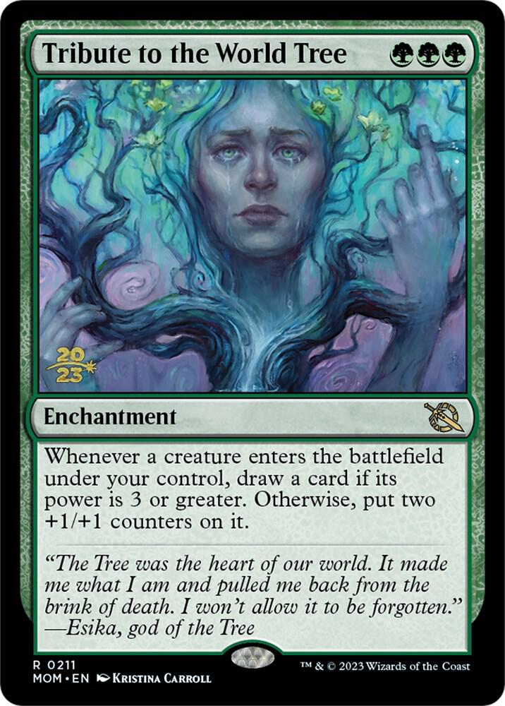 Tribute to the World Tree (211) [Prerelease Cards]