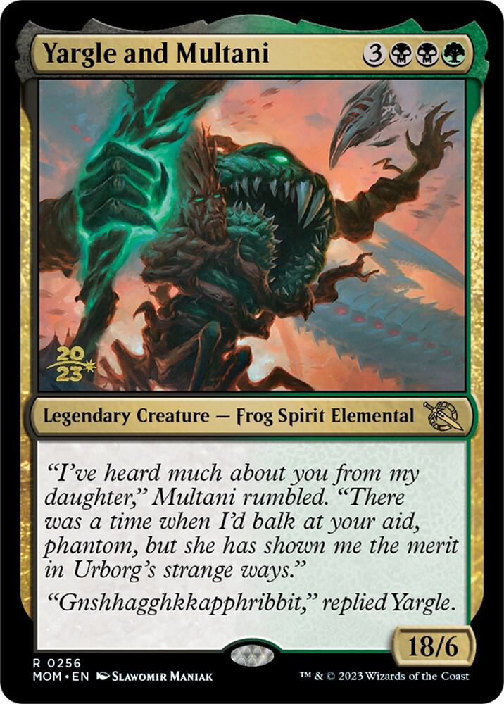 Yargle and Multani (256) [Prerelease Cards]