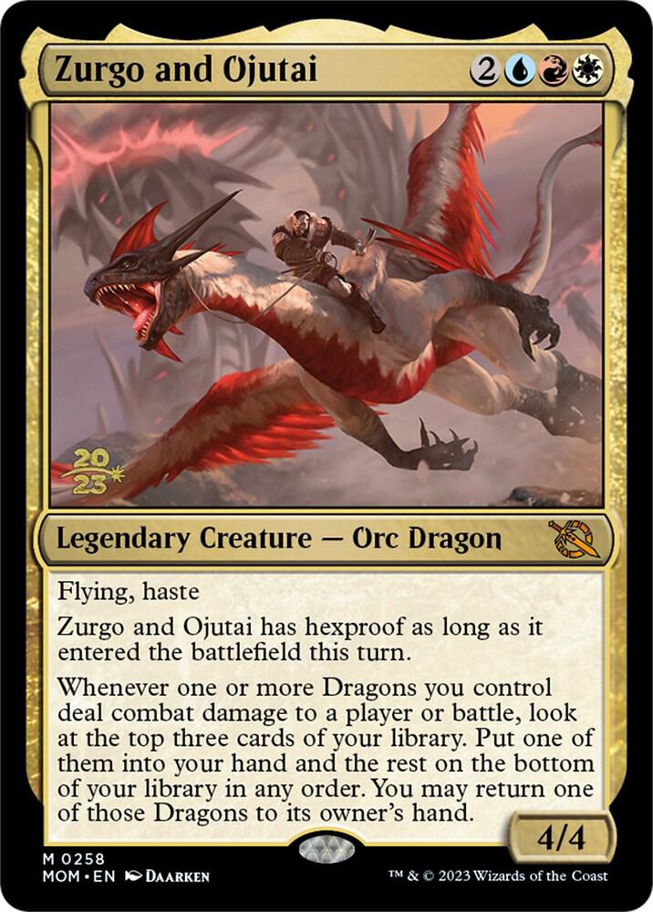 Zurgo and Ojutai (258) [Prerelease Cards]