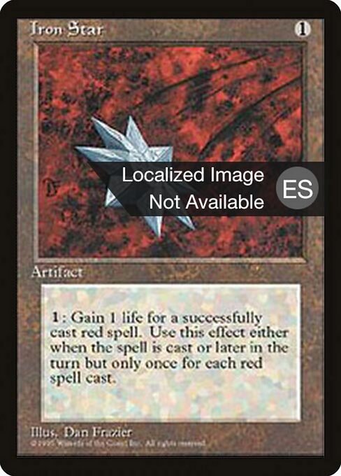 Iron Star (326) [Fourth Edition Foreign Black Border]