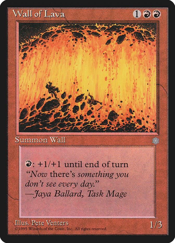 Wall of Lava (223) [Ice Age]