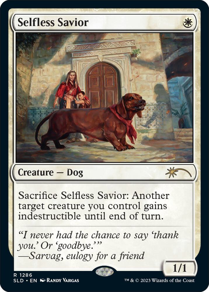 Selfless Savior (1286) [Secret Lair Drop]