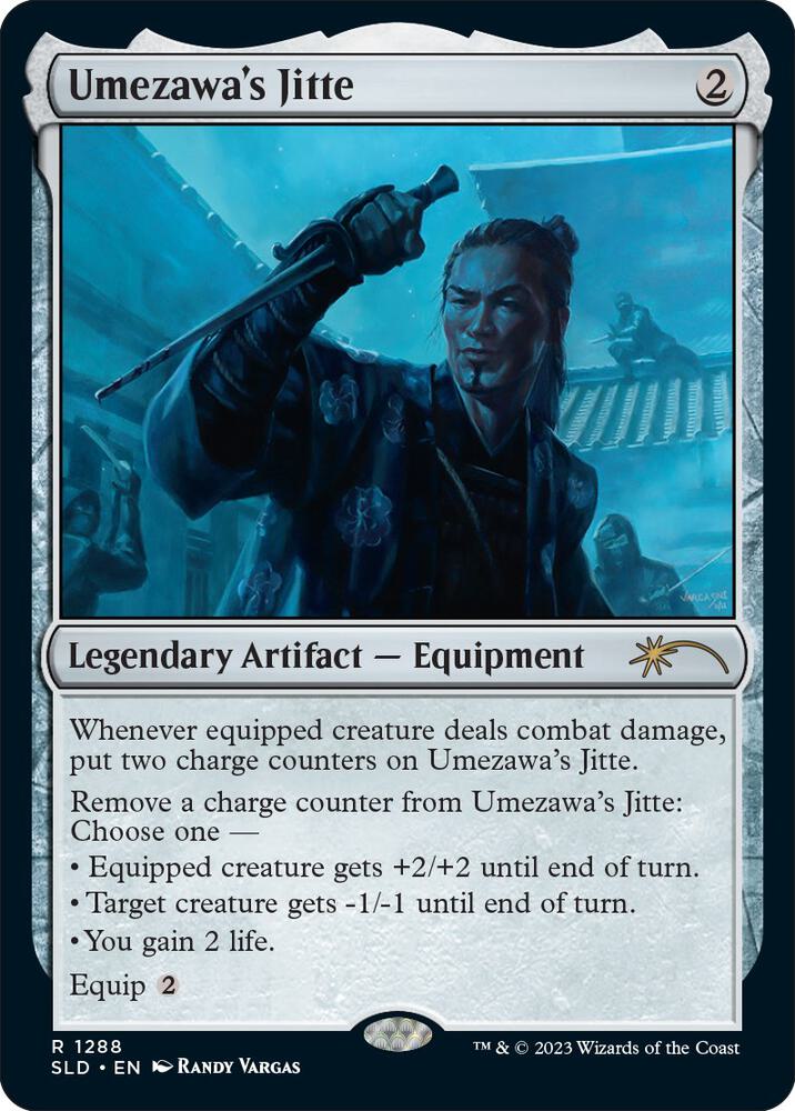 Umezawa's Jitte (1288) [Secret Lair Drop]