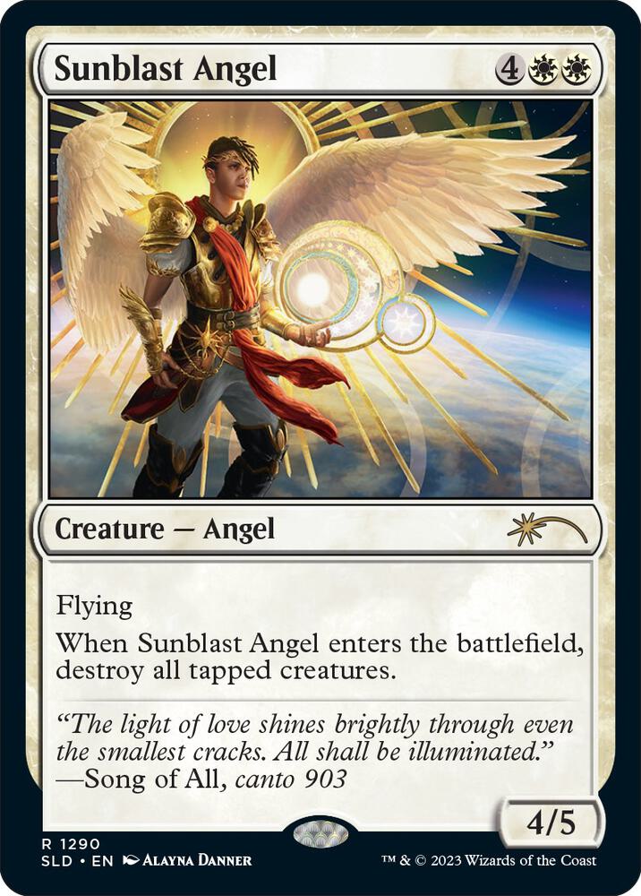 Sunblast Angel (1290) [Secret Lair Drop]