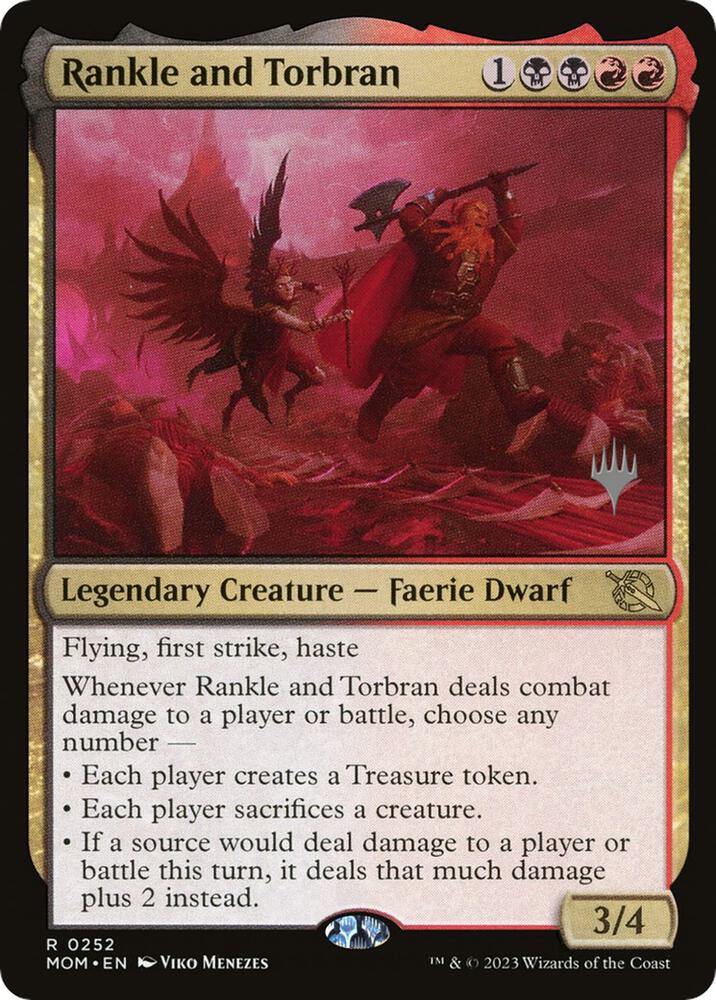 Rankle and Torbran (252) [March of the Machine Promos]