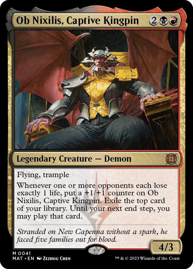 Ob Nixilis, Captive Kingpin (41) [March of the Machine: The Aftermath]