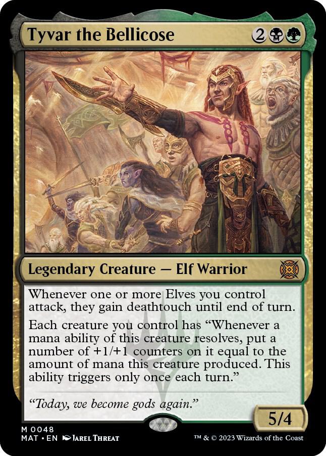 Tyvar the Bellicose (48) [March of the Machine: The Aftermath]