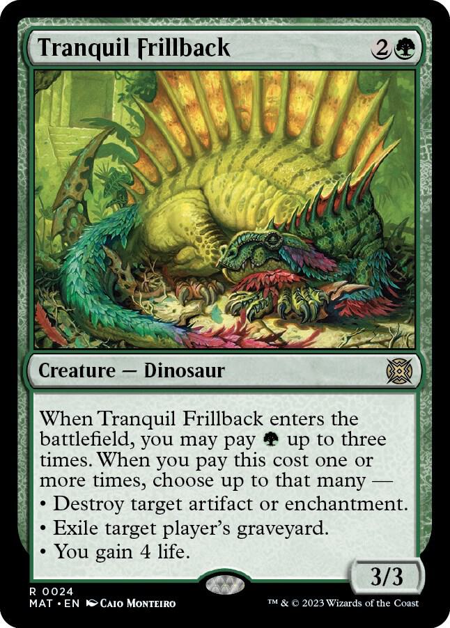 Tranquil Frillback (24) [March of the Machine: The Aftermath]