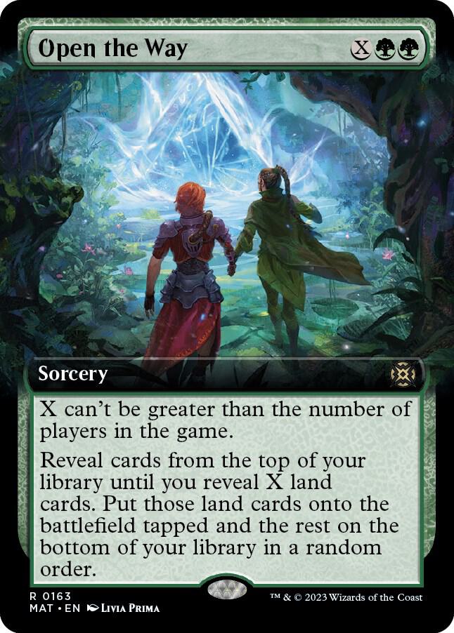 Open the Way (Extended Art) (163) [March of the Machine: The Aftermath] [Extended Art]