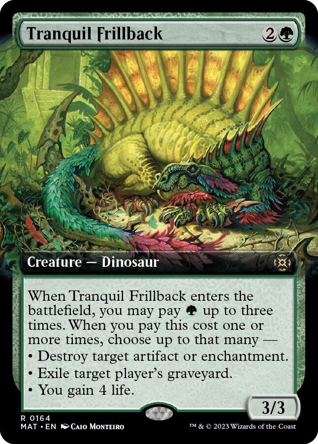 Tranquil Frillback (Extended Art) (164) [March of the Machine: The Aftermath] [Extended Art]