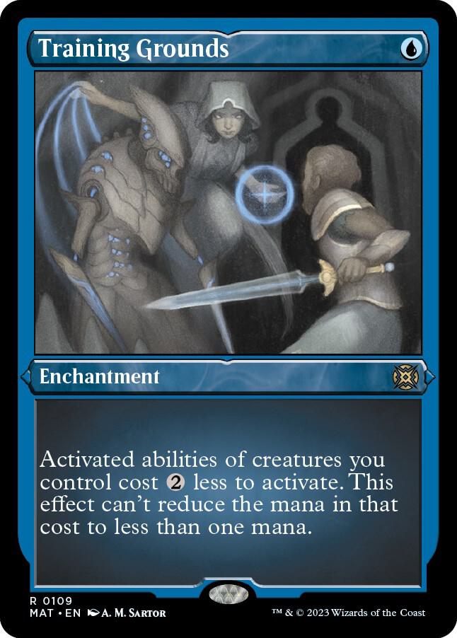 Training Grounds (Foil Etched) (109) [March of the Machine: The Aftermath]