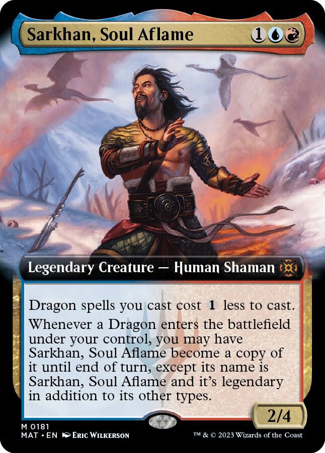 Sarkhan, Soul Aflame (Extended Art) (181) [March of the Machine: The Aftermath] [Extended Art]