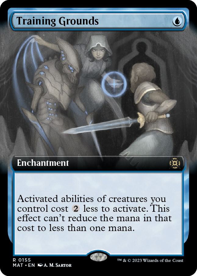 Training Grounds (Extended Art) (155) [March of the Machine: The Aftermath] [Extended Art]