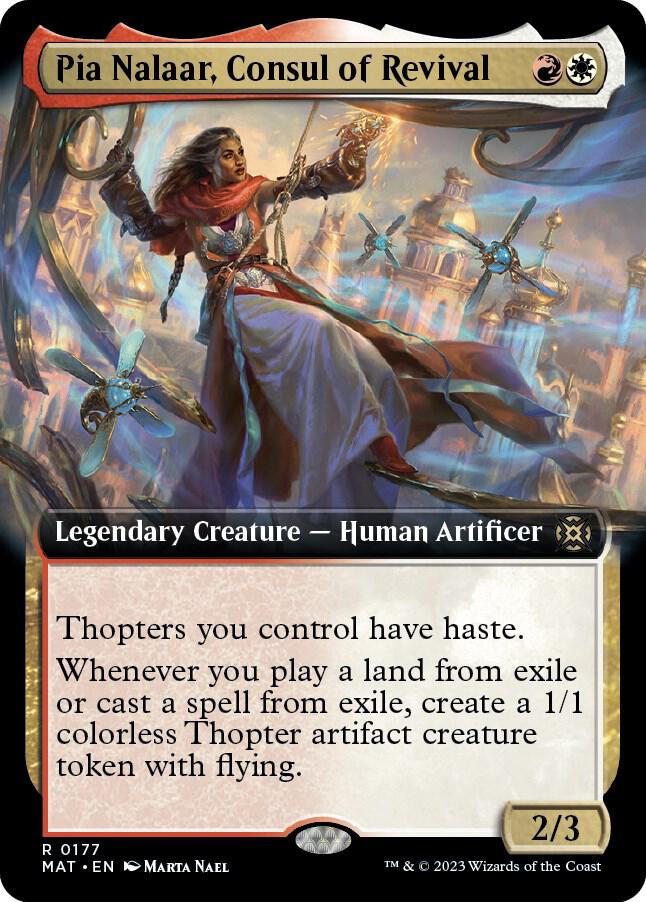 Pia Nalaar, Consul of Revival (Extended Art) (177) [March of the Machine: The Aftermath] [Extended Art]