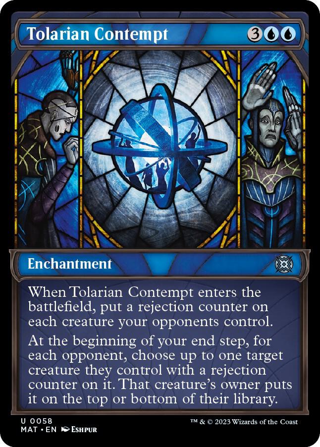 Tolarian Contempt (Showcase) (58) [March of the Machine: The Aftermath] [Showcase]