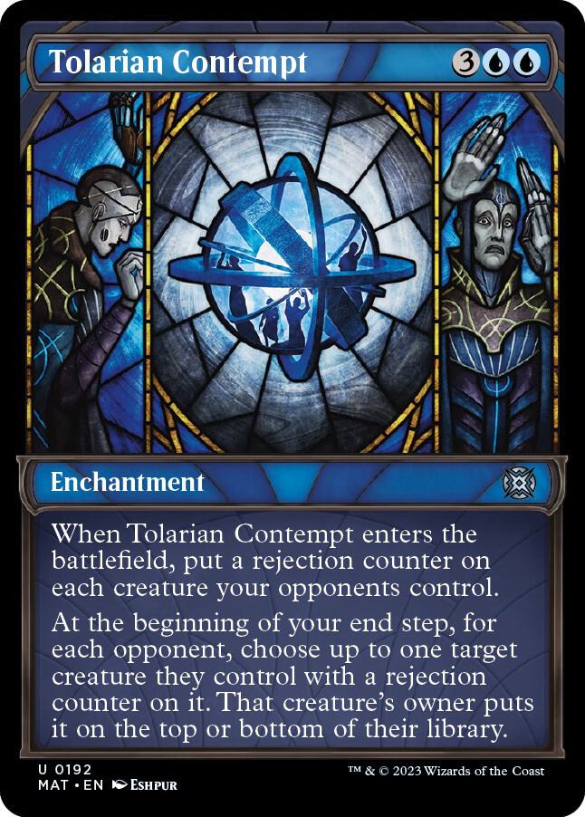 Tolarian Contempt (Halo Foil) (192) [March of the Machine: The Aftermath] [Showcase]
