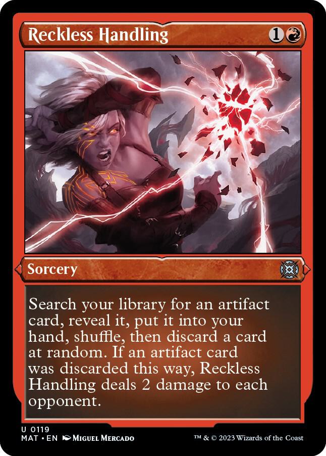 Reckless Handling (Foil Etched) (119) [March of the Machine: The Aftermath]