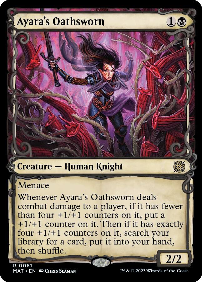 Ayara's Oathsworn (Showcase) (61) [March of the Machine: The Aftermath] [Showcase]