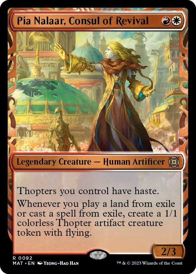 Pia Nalaar, Consul of Revival (Showcase) (92) [March of the Machine: The Aftermath] [Showcase]