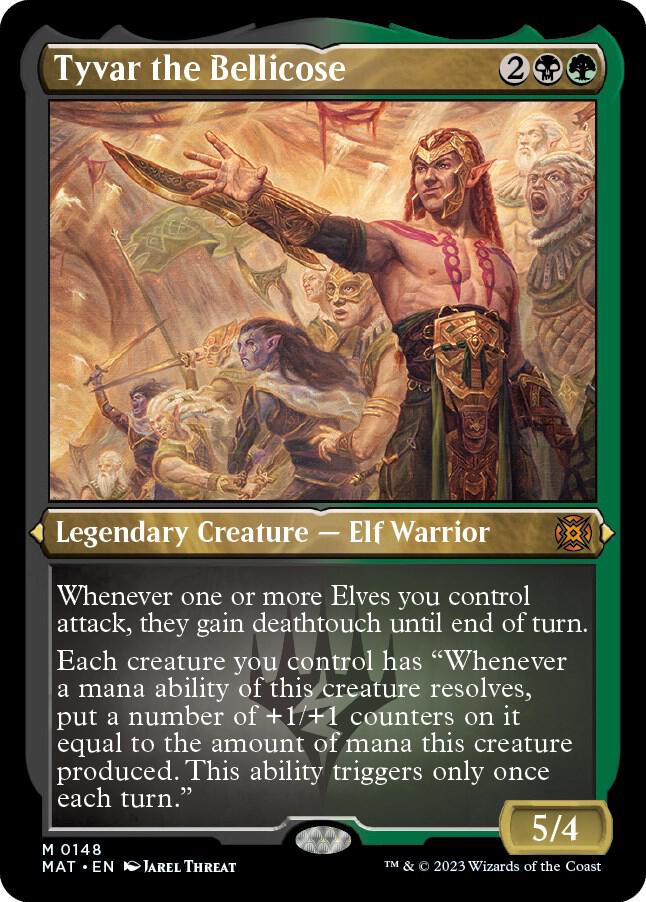 Tyvar the Bellicose (Foil Etched) (148) [March of the Machine: The Aftermath]