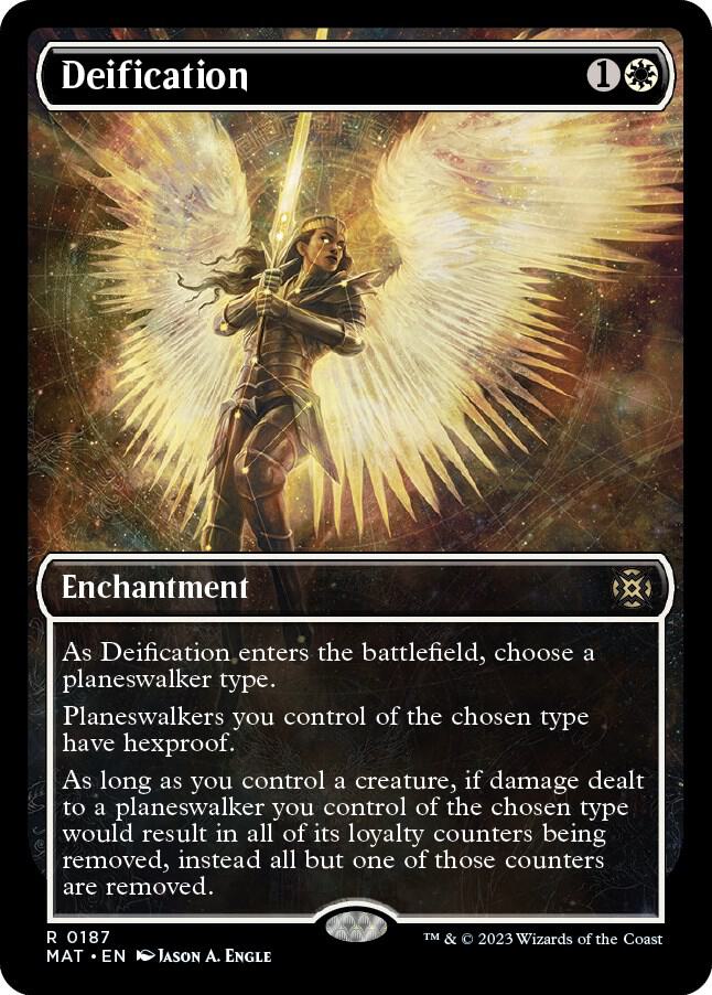 Deification (Halo Foil) (187) [March of the Machine: The Aftermath] [Showcase]