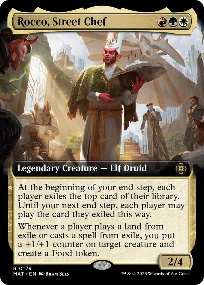 Rocco, Street Chef (Extended Art) (179) [March of the Machine: The Aftermath] [Extended Art]