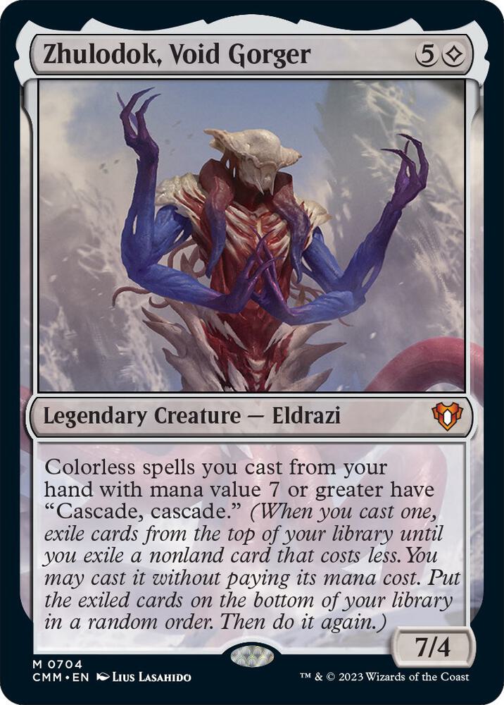 Zhulodok, Void Gorger (704) [Commander Masters]