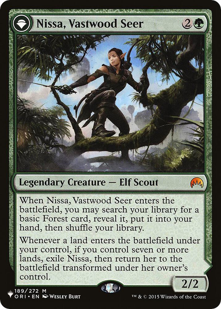 Nissa, Vastwood Seer (189) [The List]