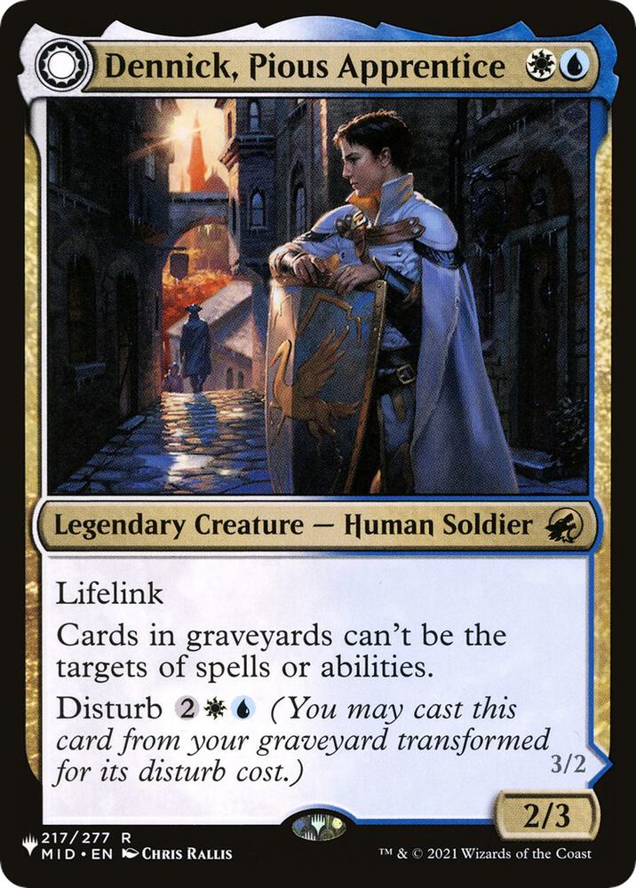 Dennick, Pious Apprentice (217) [The List]
