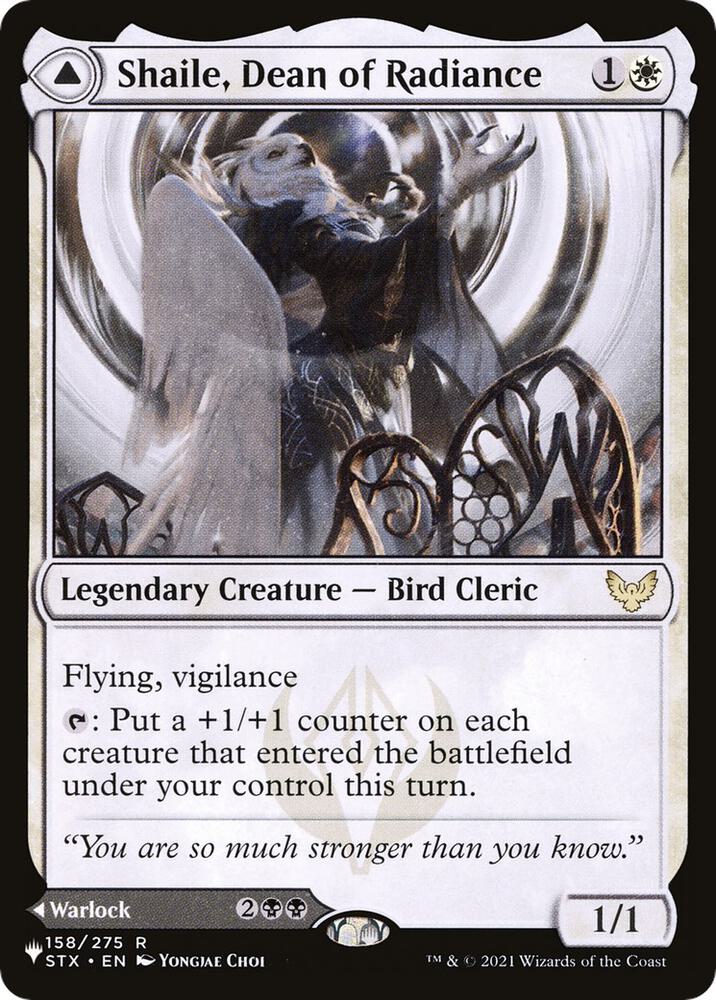 Shaile, Dean of Radiance (158) [The List]