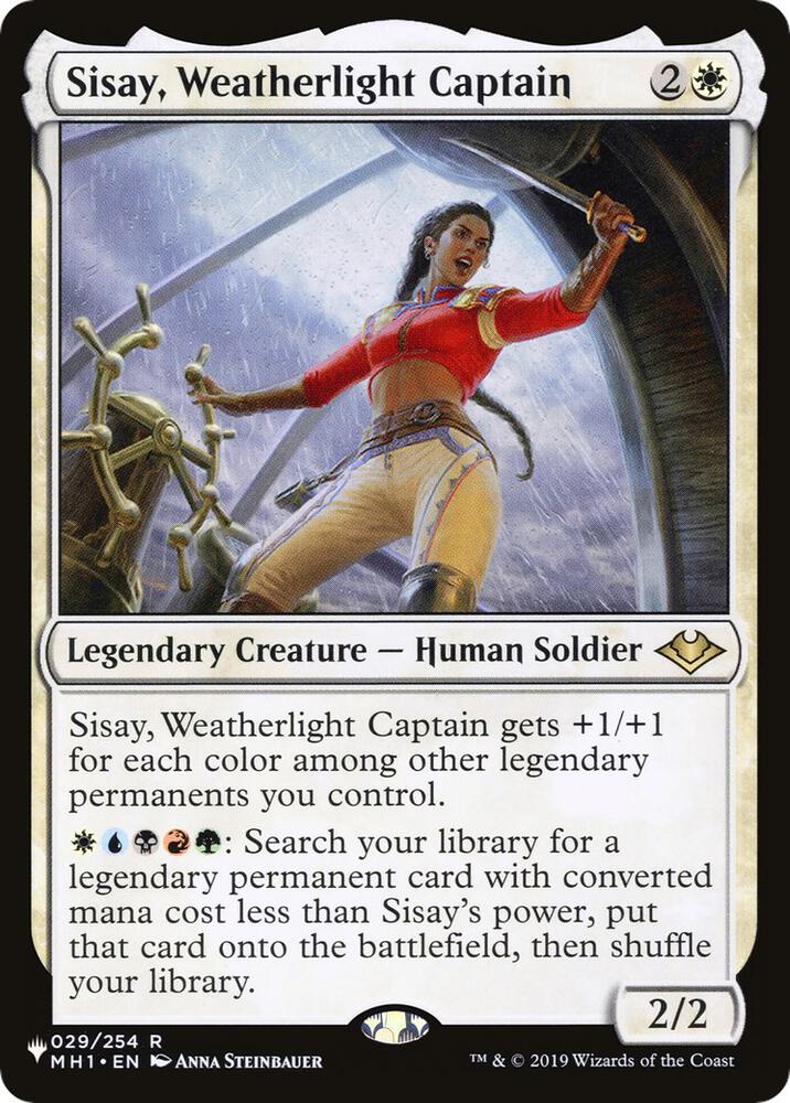 Sisay, Weatherlight Captain (29) [The List]
