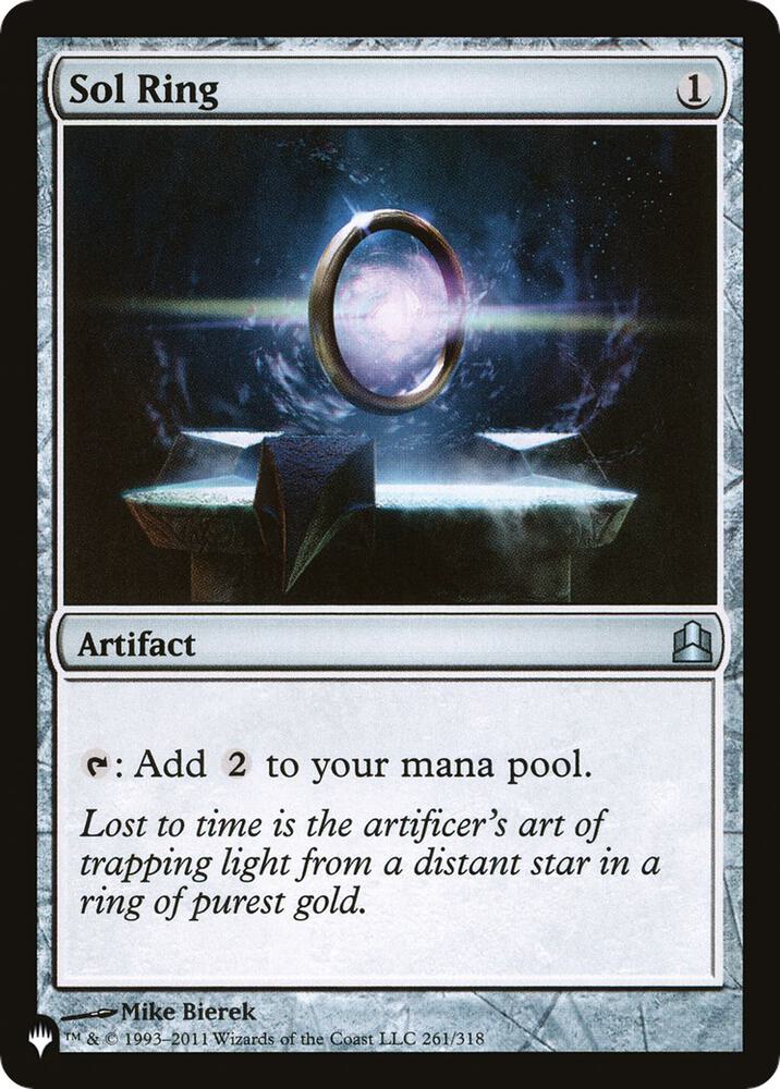 Sol Ring (CMD) (261) [The List]