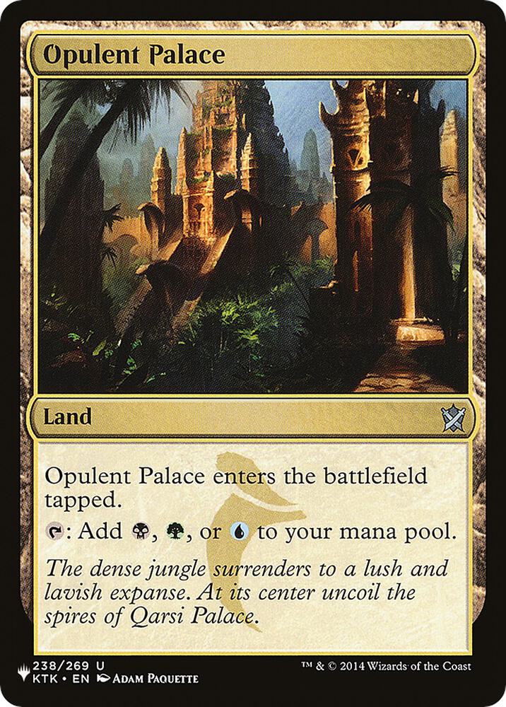 Opulent Palace (KTK) (238) [The List]
